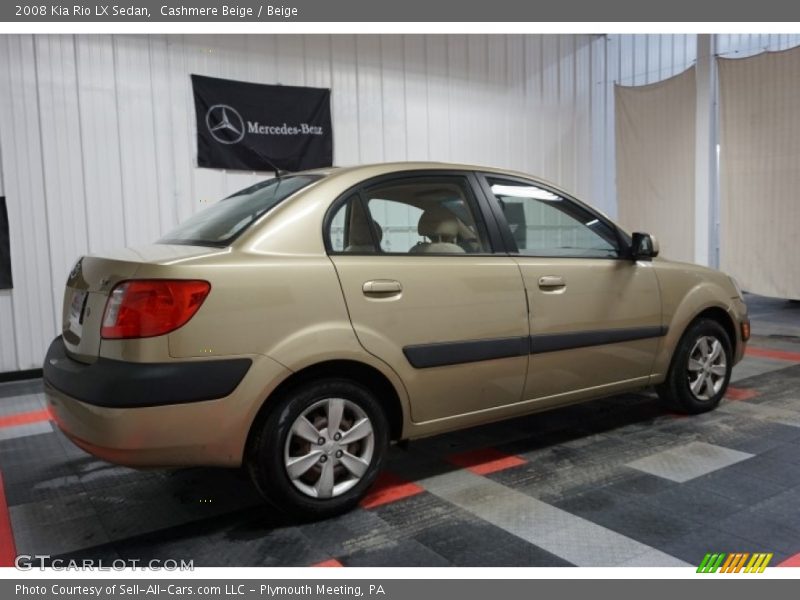 Cashmere Beige / Beige 2008 Kia Rio LX Sedan