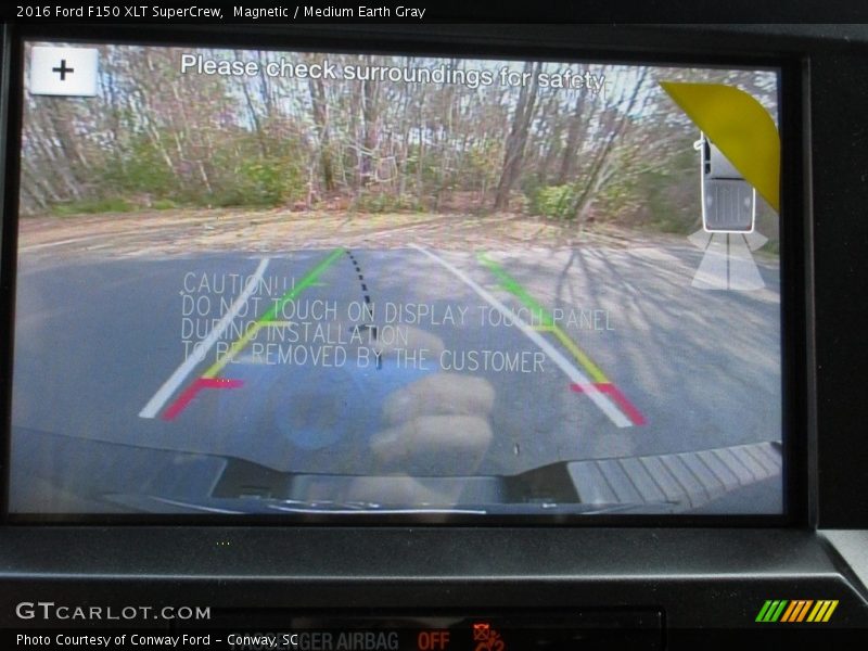 Magnetic / Medium Earth Gray 2016 Ford F150 XLT SuperCrew