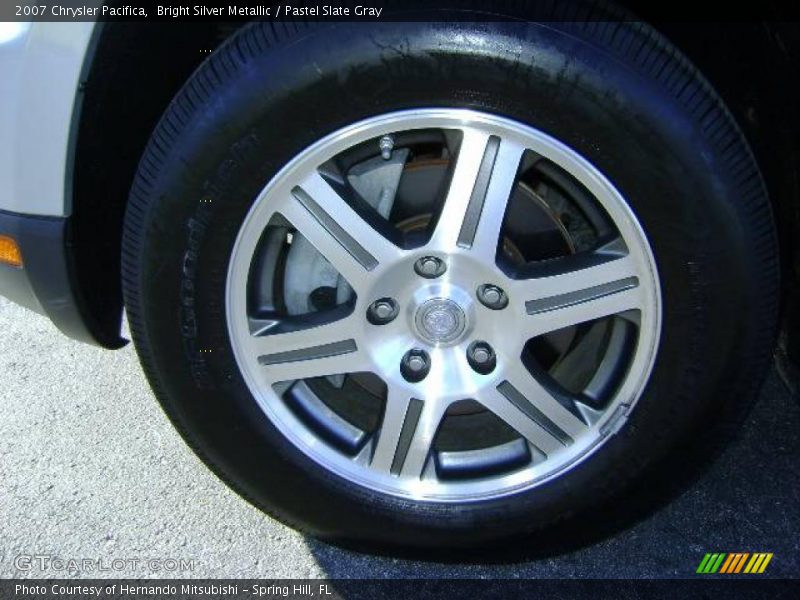 Bright Silver Metallic / Pastel Slate Gray 2007 Chrysler Pacifica