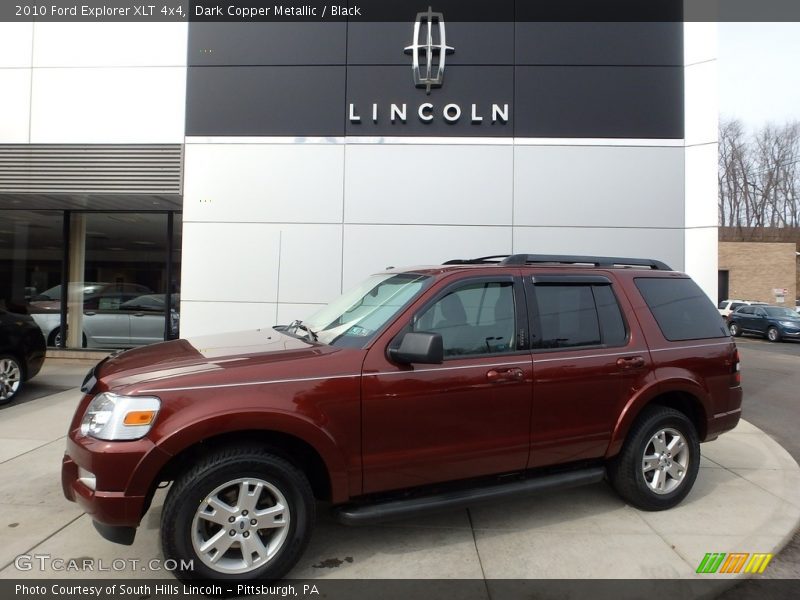 Front 3/4 View of 2010 Explorer XLT 4x4
