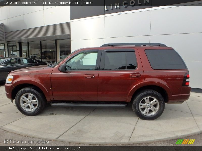  2010 Explorer XLT 4x4 Dark Copper Metallic