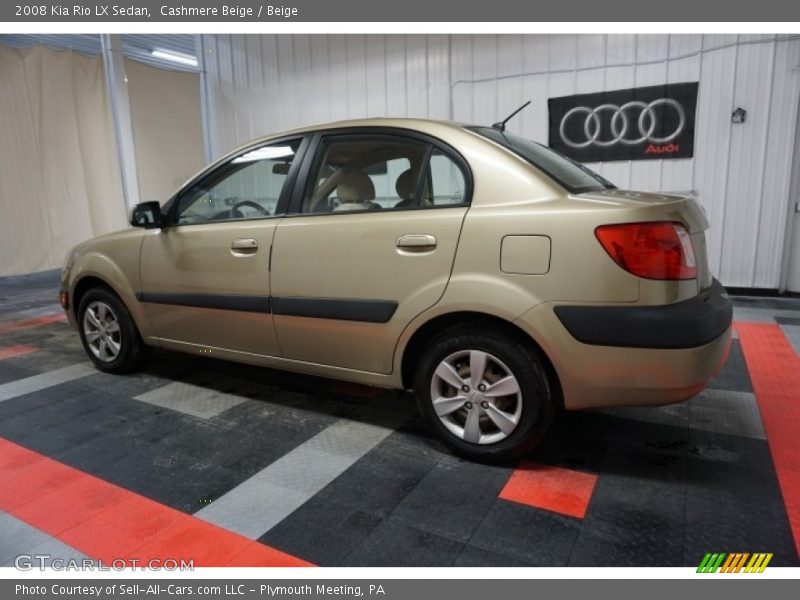 Cashmere Beige / Beige 2008 Kia Rio LX Sedan