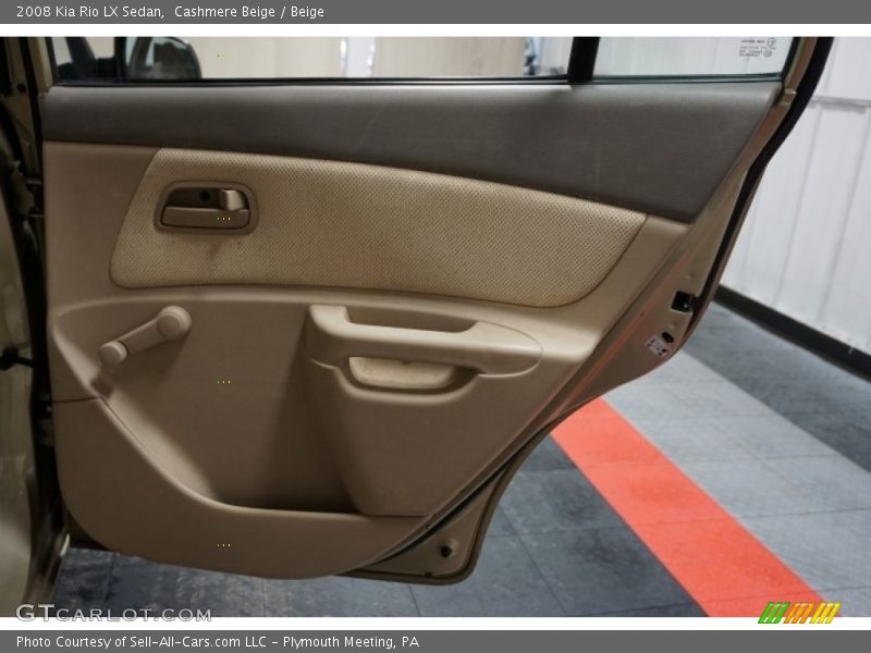 Cashmere Beige / Beige 2008 Kia Rio LX Sedan