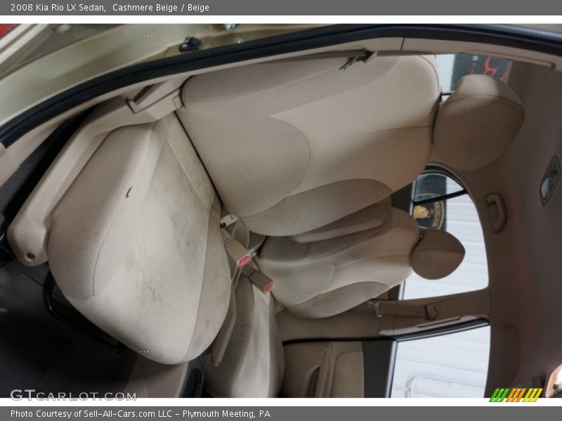 Cashmere Beige / Beige 2008 Kia Rio LX Sedan