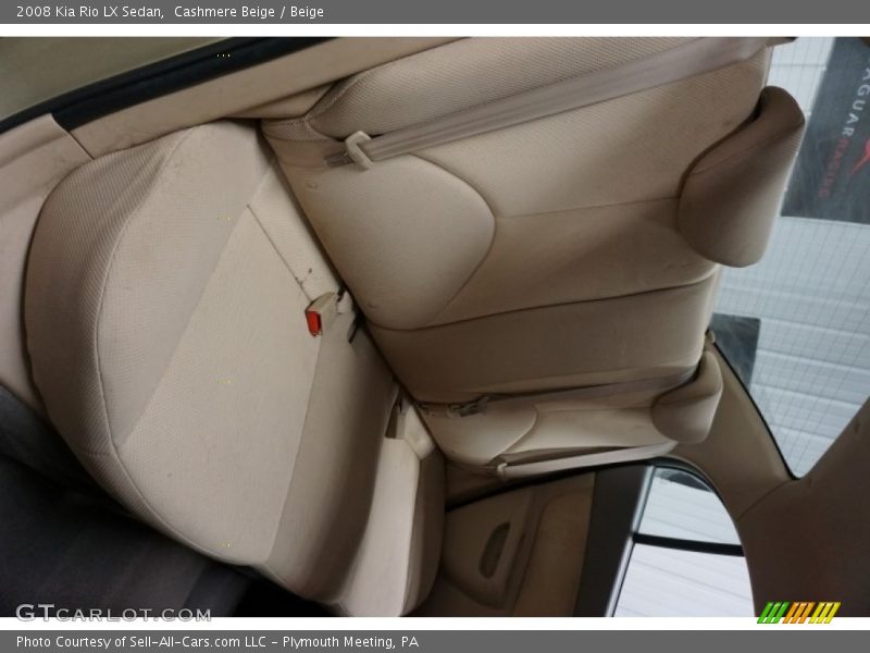 Cashmere Beige / Beige 2008 Kia Rio LX Sedan