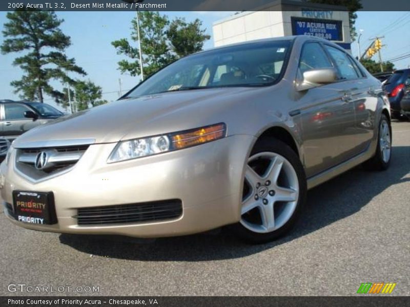 Desert Mist Metallic / Parchment 2005 Acura TL 3.2