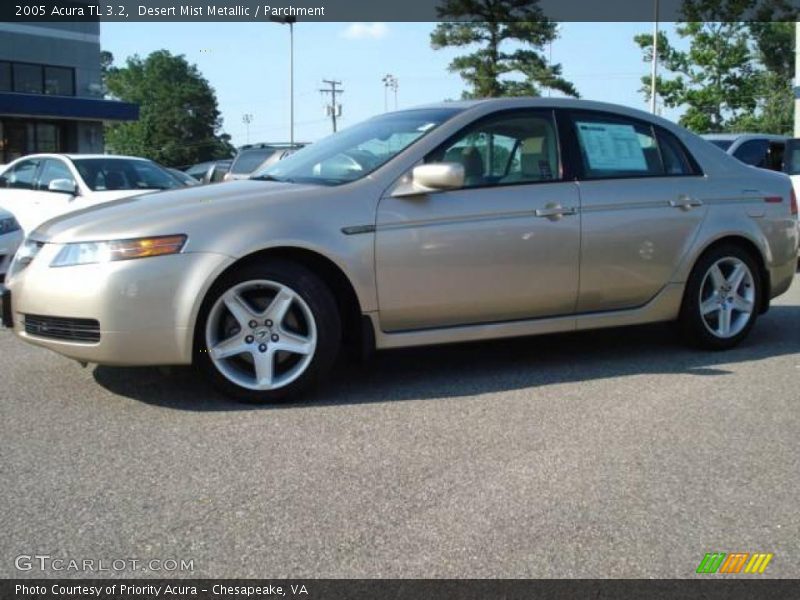 Desert Mist Metallic / Parchment 2005 Acura TL 3.2