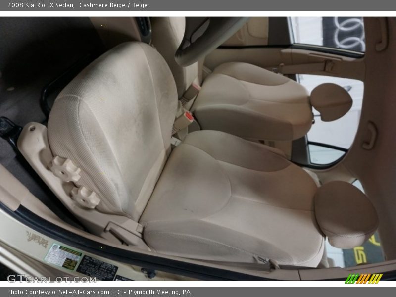 Cashmere Beige / Beige 2008 Kia Rio LX Sedan