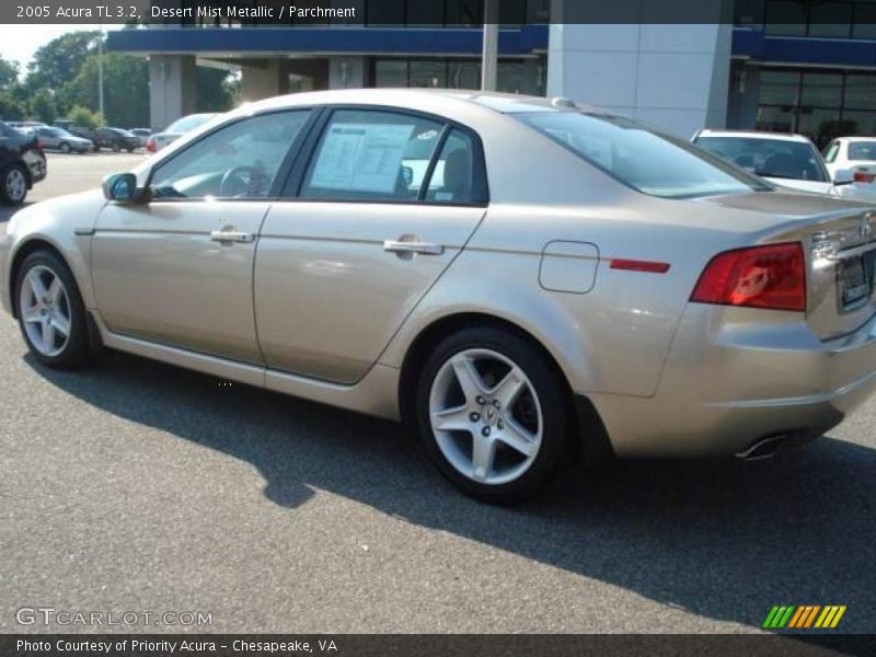 Desert Mist Metallic / Parchment 2005 Acura TL 3.2