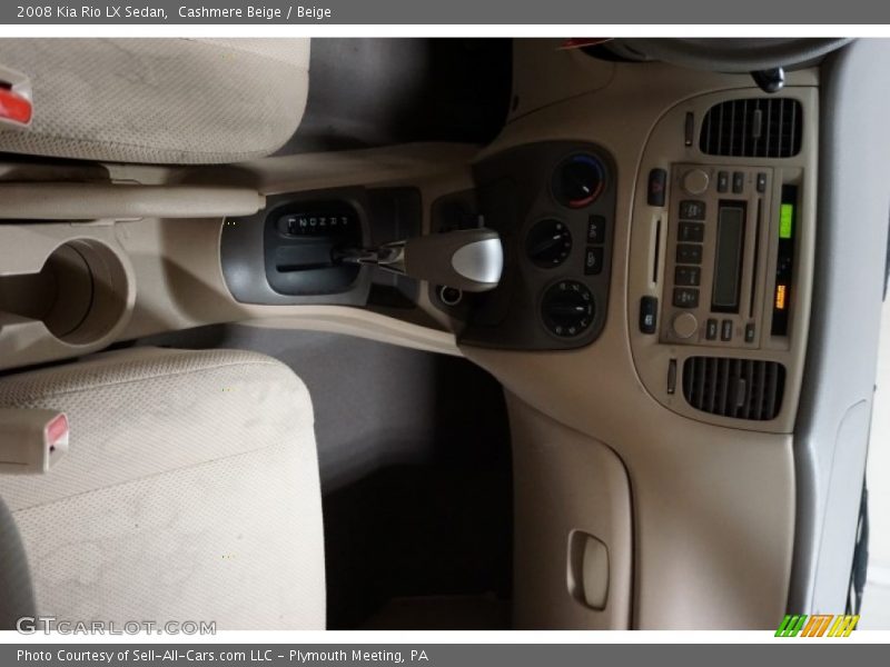 Cashmere Beige / Beige 2008 Kia Rio LX Sedan