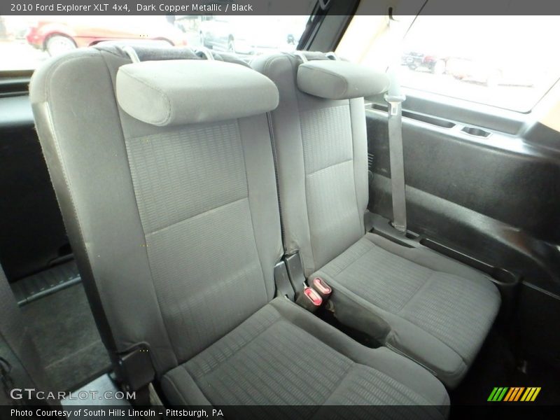 Dark Copper Metallic / Black 2010 Ford Explorer XLT 4x4