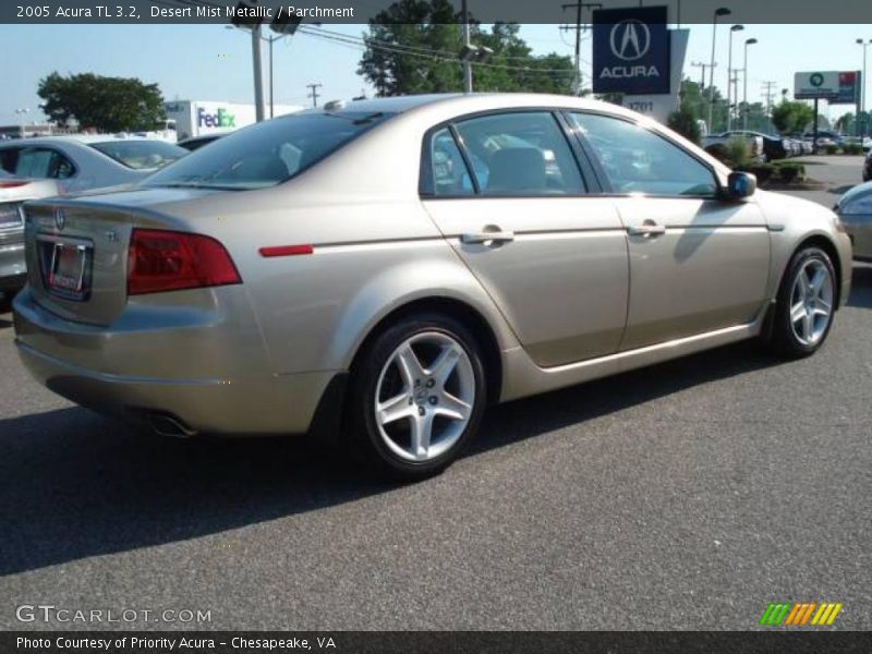 Desert Mist Metallic / Parchment 2005 Acura TL 3.2