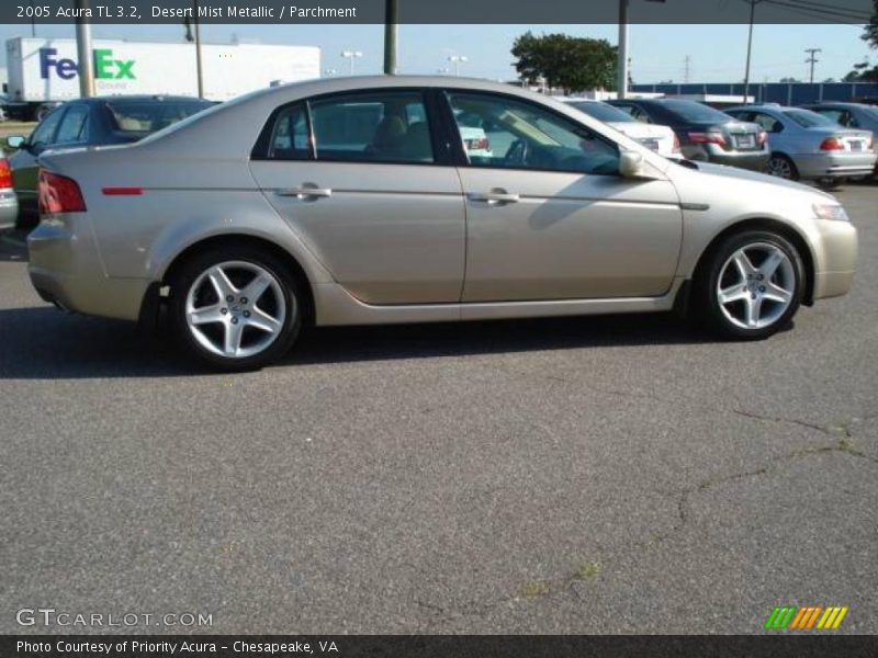 Desert Mist Metallic / Parchment 2005 Acura TL 3.2