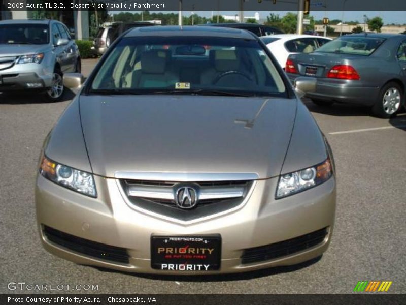 Desert Mist Metallic / Parchment 2005 Acura TL 3.2