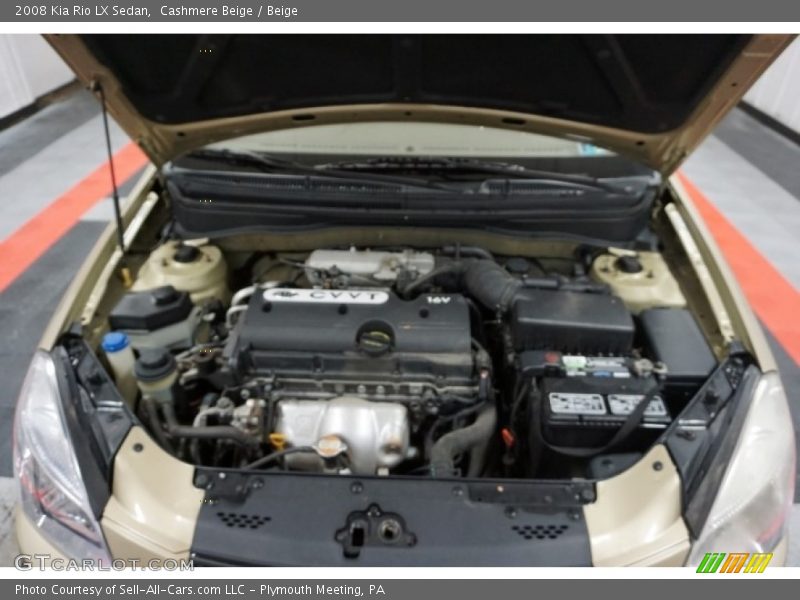 Cashmere Beige / Beige 2008 Kia Rio LX Sedan