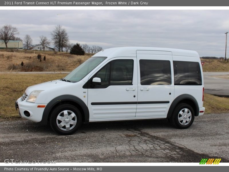 Frozen White / Dark Grey 2011 Ford Transit Connect XLT Premium Passenger Wagon