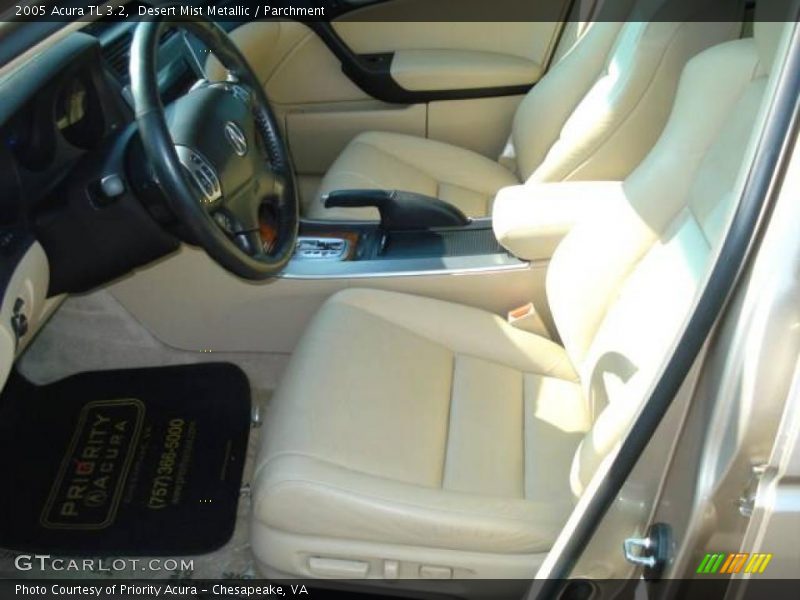 Desert Mist Metallic / Parchment 2005 Acura TL 3.2