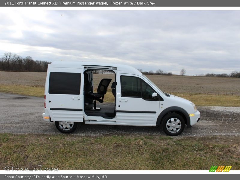 Frozen White / Dark Grey 2011 Ford Transit Connect XLT Premium Passenger Wagon