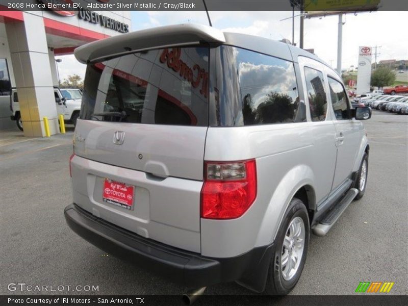 Alabaster Silver Metallic / Gray/Black 2008 Honda Element EX