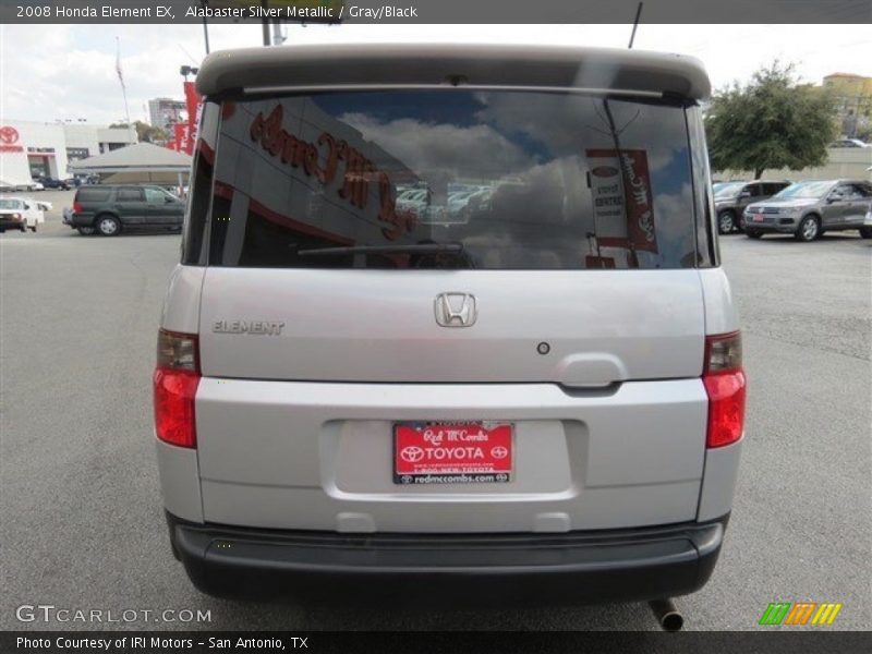 Alabaster Silver Metallic / Gray/Black 2008 Honda Element EX