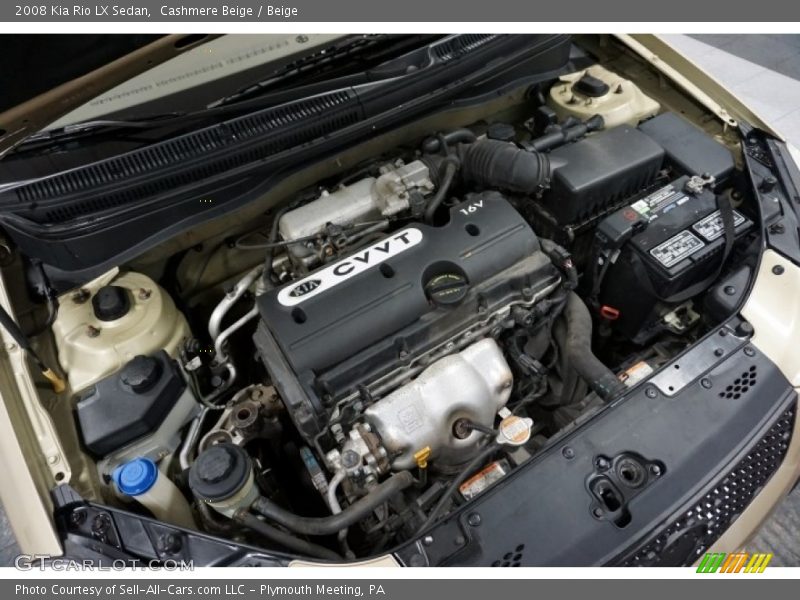 Cashmere Beige / Beige 2008 Kia Rio LX Sedan