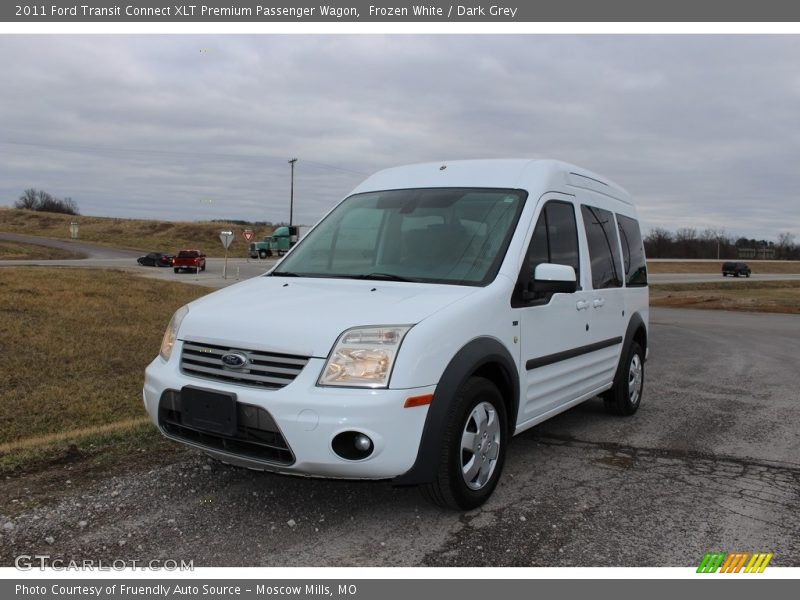 Frozen White / Dark Grey 2011 Ford Transit Connect XLT Premium Passenger Wagon