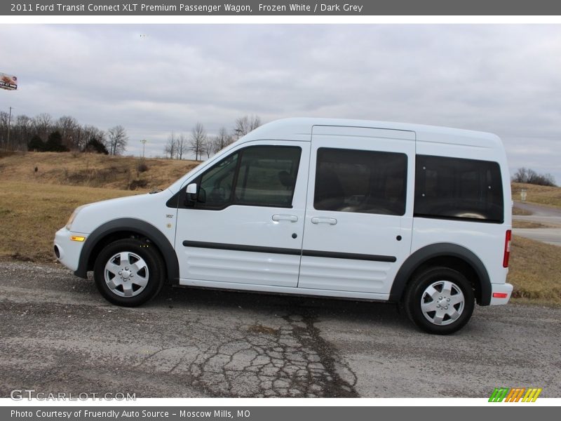 Frozen White / Dark Grey 2011 Ford Transit Connect XLT Premium Passenger Wagon
