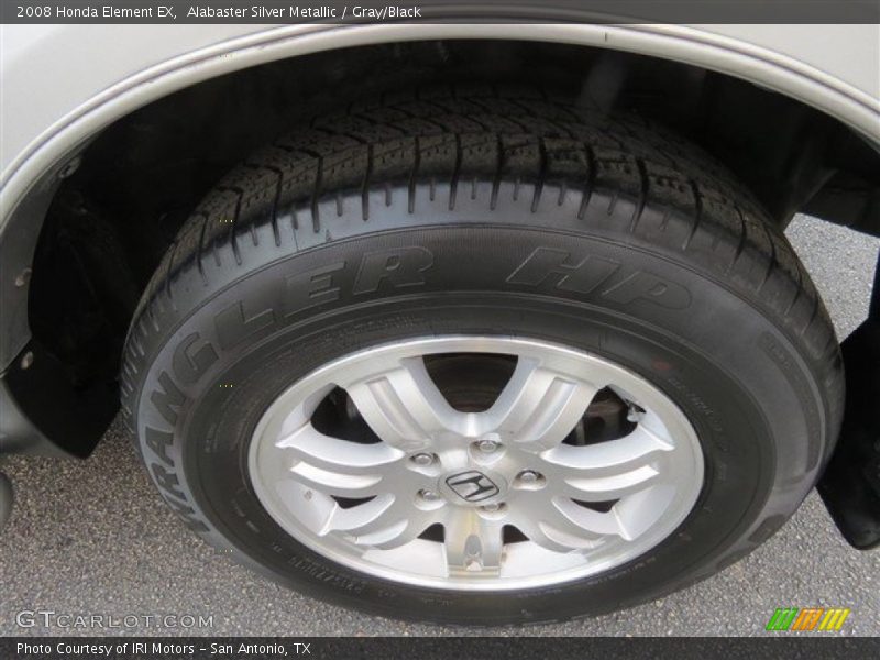Alabaster Silver Metallic / Gray/Black 2008 Honda Element EX