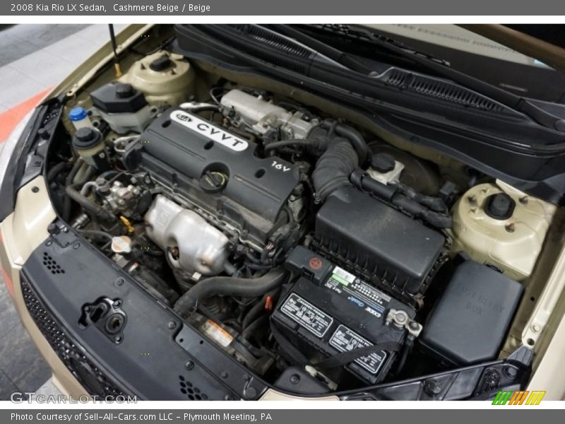 Cashmere Beige / Beige 2008 Kia Rio LX Sedan