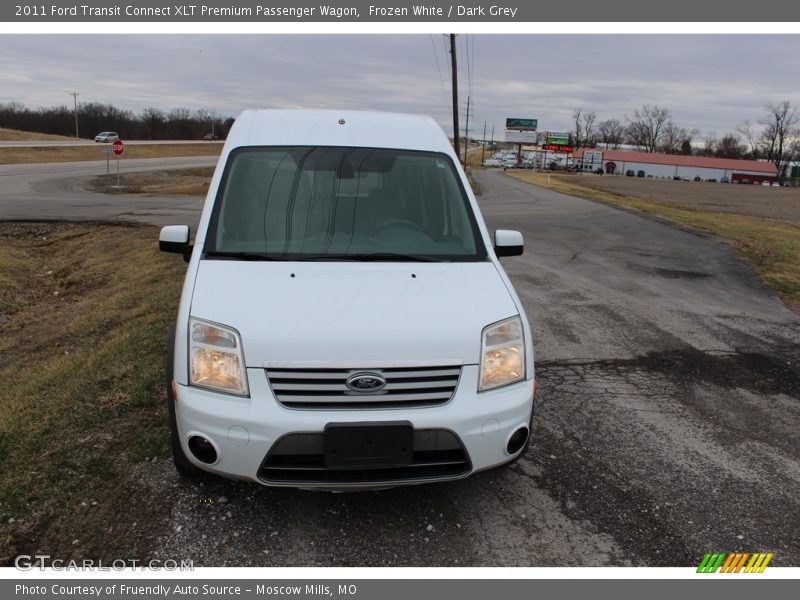 Frozen White / Dark Grey 2011 Ford Transit Connect XLT Premium Passenger Wagon