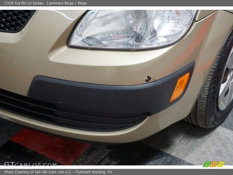 Cashmere Beige / Beige 2008 Kia Rio LX Sedan