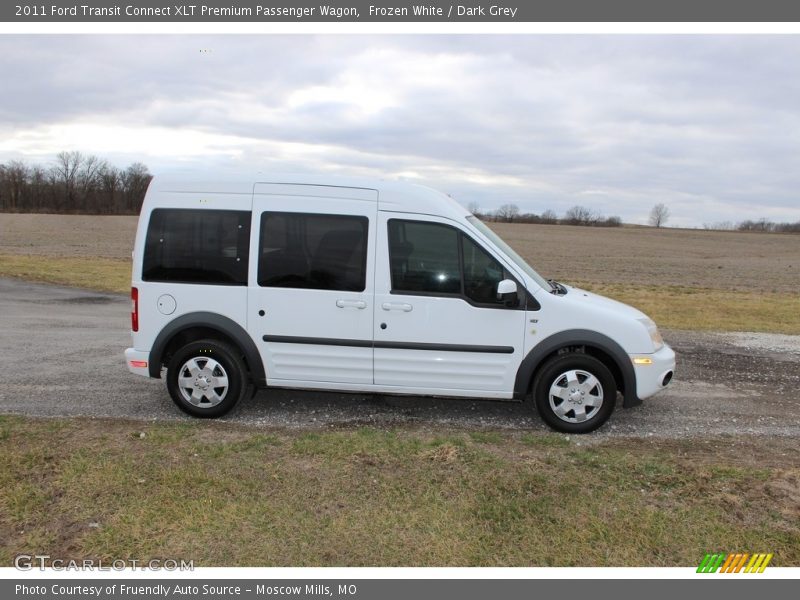 Frozen White / Dark Grey 2011 Ford Transit Connect XLT Premium Passenger Wagon