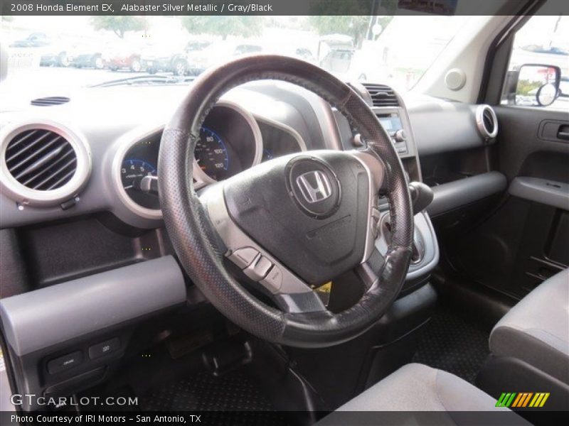 Alabaster Silver Metallic / Gray/Black 2008 Honda Element EX