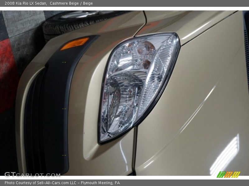 Cashmere Beige / Beige 2008 Kia Rio LX Sedan