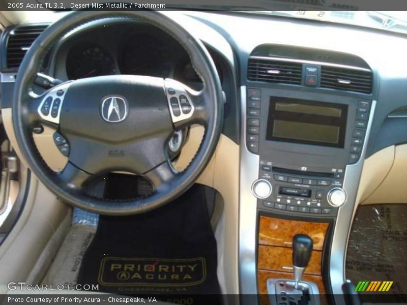 Desert Mist Metallic / Parchment 2005 Acura TL 3.2