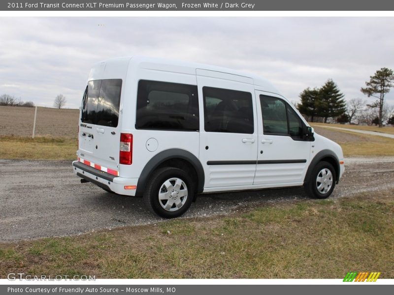 Frozen White / Dark Grey 2011 Ford Transit Connect XLT Premium Passenger Wagon