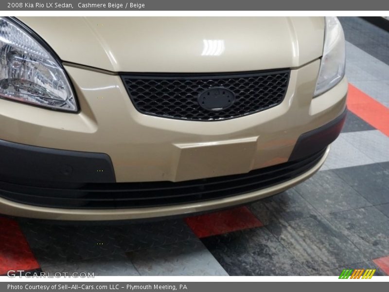Cashmere Beige / Beige 2008 Kia Rio LX Sedan