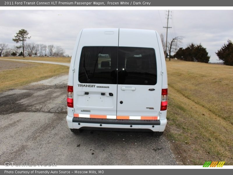 Frozen White / Dark Grey 2011 Ford Transit Connect XLT Premium Passenger Wagon