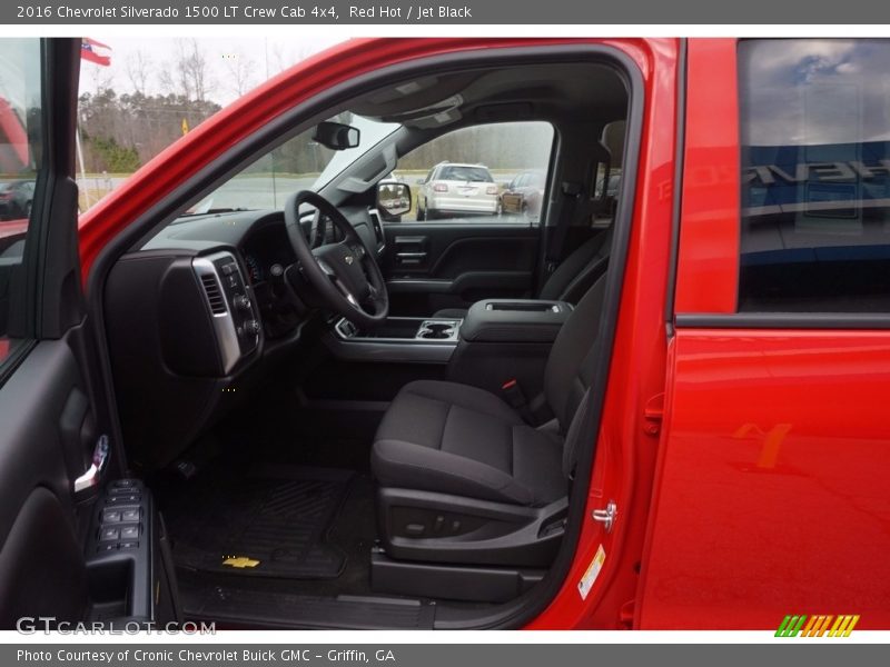 Red Hot / Jet Black 2016 Chevrolet Silverado 1500 LT Crew Cab 4x4