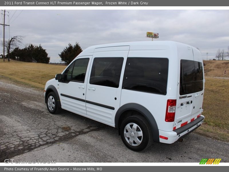 Frozen White / Dark Grey 2011 Ford Transit Connect XLT Premium Passenger Wagon