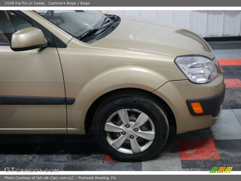 Cashmere Beige / Beige 2008 Kia Rio LX Sedan