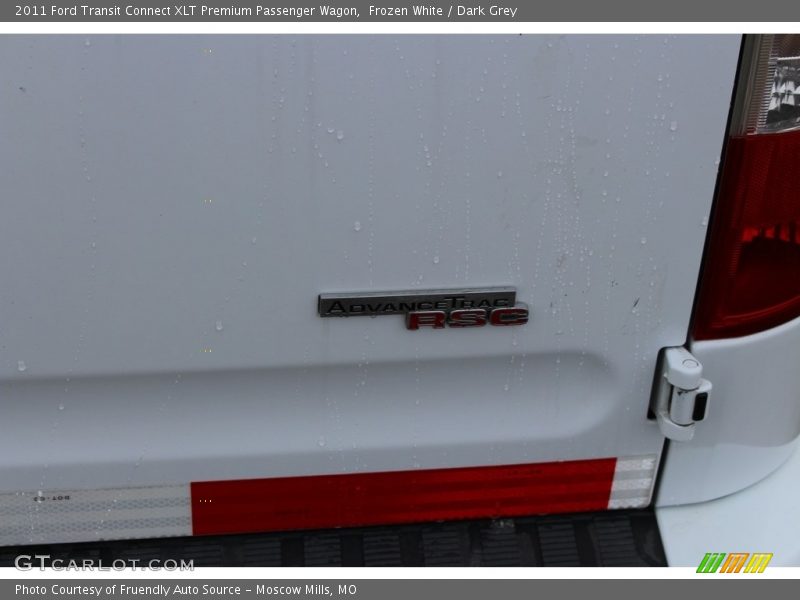 Frozen White / Dark Grey 2011 Ford Transit Connect XLT Premium Passenger Wagon