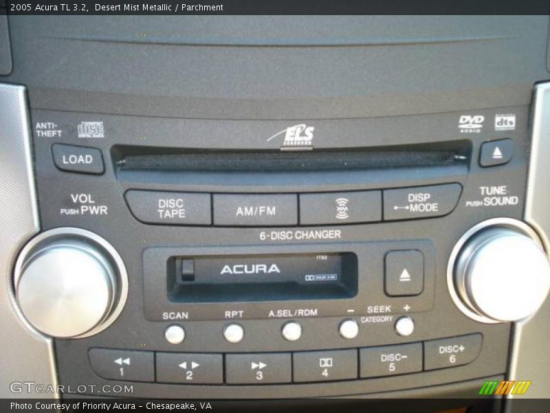 Desert Mist Metallic / Parchment 2005 Acura TL 3.2