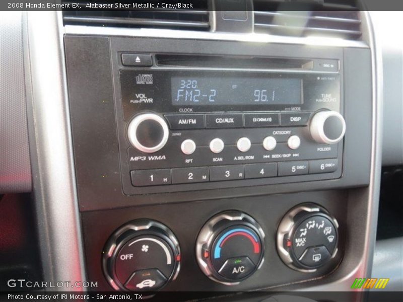 Alabaster Silver Metallic / Gray/Black 2008 Honda Element EX