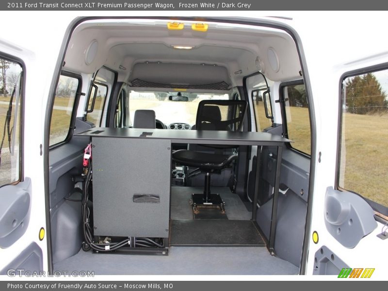 Frozen White / Dark Grey 2011 Ford Transit Connect XLT Premium Passenger Wagon