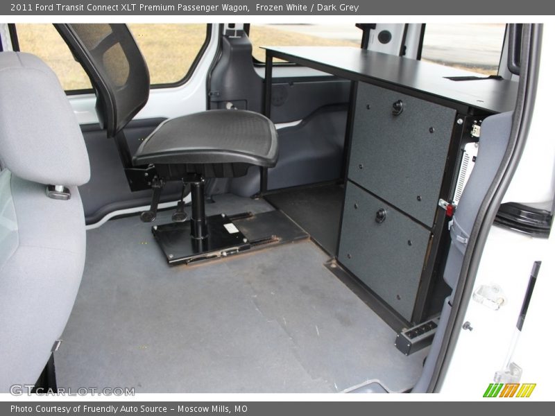Frozen White / Dark Grey 2011 Ford Transit Connect XLT Premium Passenger Wagon