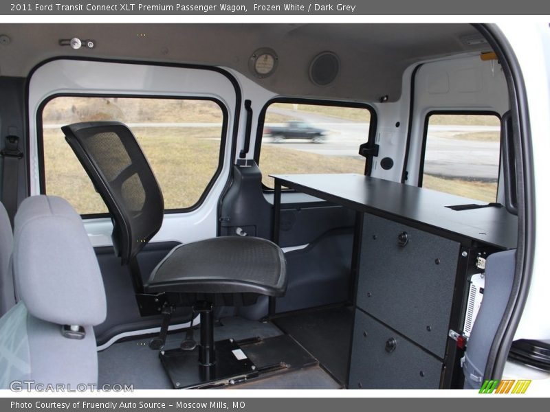 Frozen White / Dark Grey 2011 Ford Transit Connect XLT Premium Passenger Wagon