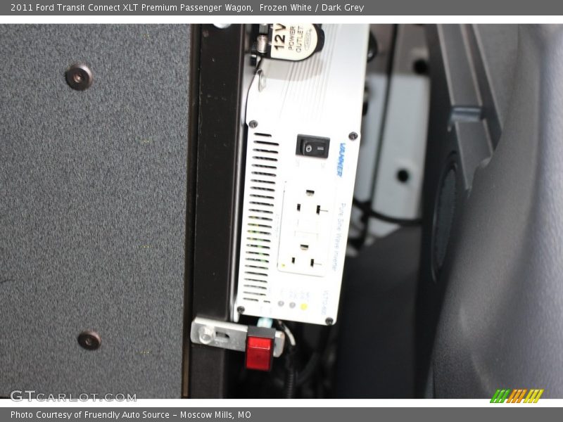 Frozen White / Dark Grey 2011 Ford Transit Connect XLT Premium Passenger Wagon