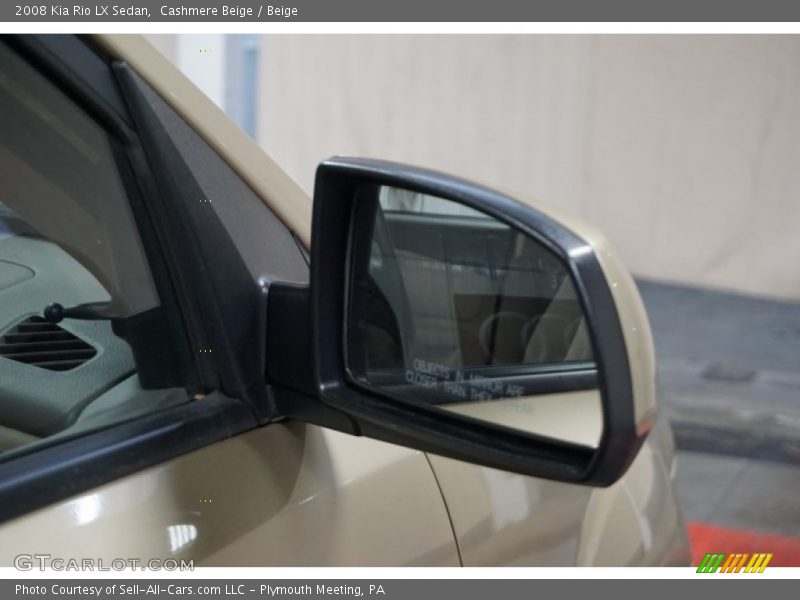 Cashmere Beige / Beige 2008 Kia Rio LX Sedan