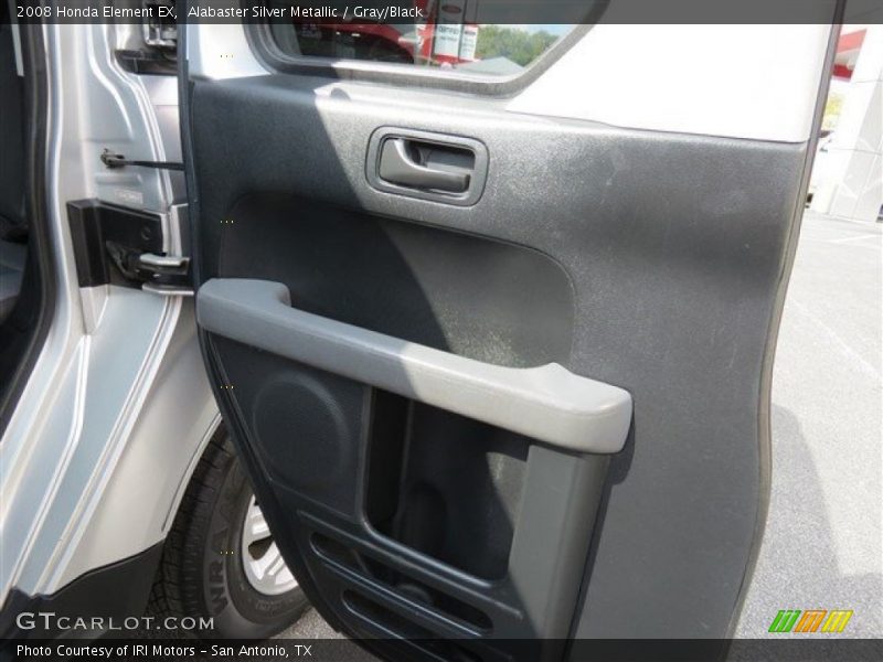 Alabaster Silver Metallic / Gray/Black 2008 Honda Element EX